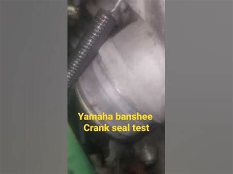 yamaha banshee compression tester|compression test on a Yamaha Banshee YFZ 350 .